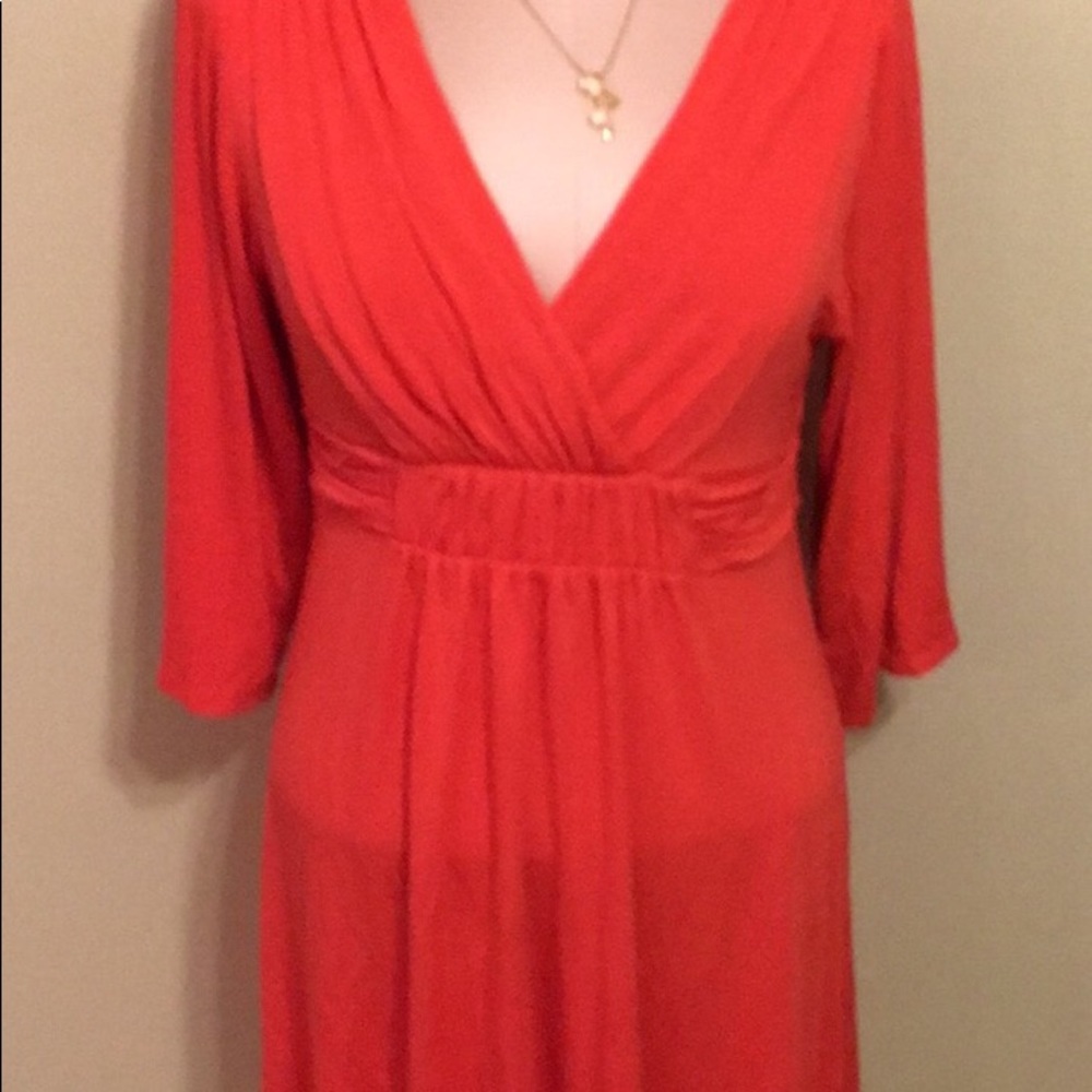 Small orange blouse